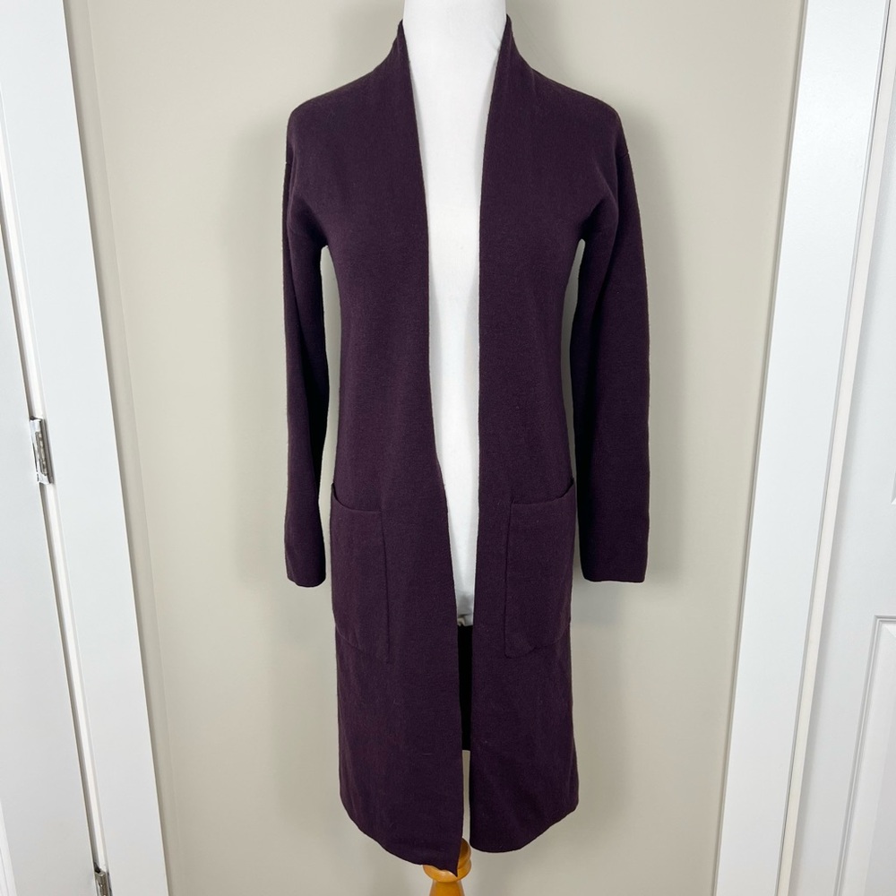 Babaton Deep Purple and Heather Gray Sweater